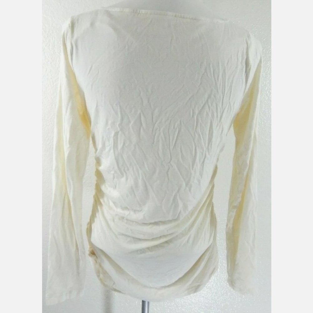 Soft Surroundings Complementary Ruched Knit Top - Picture 3 of 3